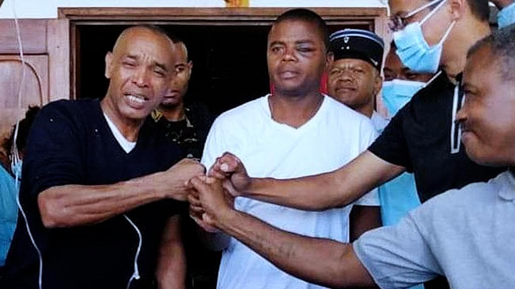 Madagascar minister swims 12 hours to safety after helicopter crash