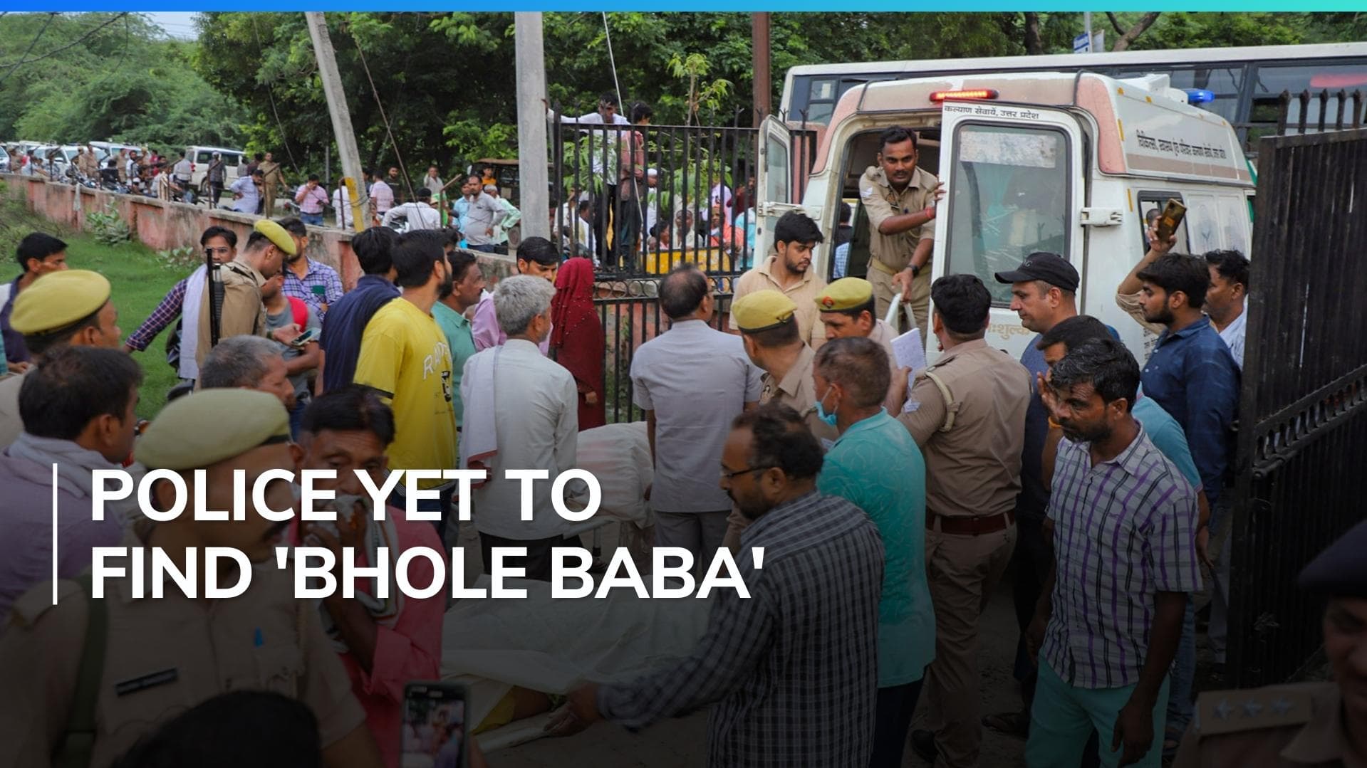 Hathras satsang stampede: death toll reaches 121, victims mostly women