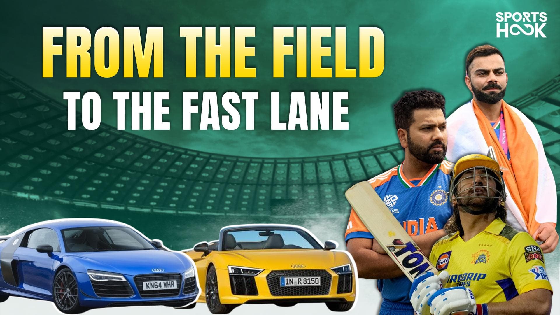 Indian Cricketers and Their Insane Luxury Cars – Kohli, Dhoni, Rohit & More!