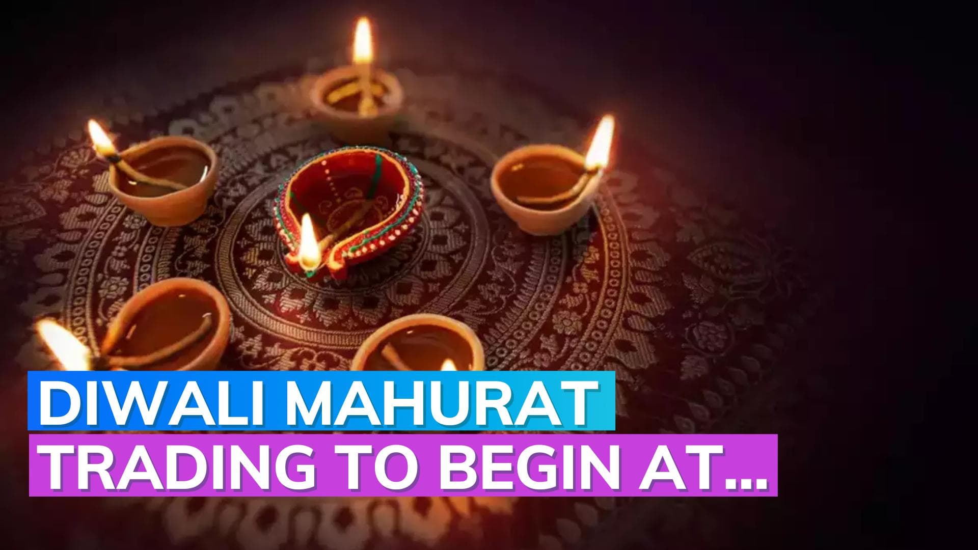 Diwali Muhurat trading 2023: Markets to open between 6 pm-7:15 pm on 12th November 