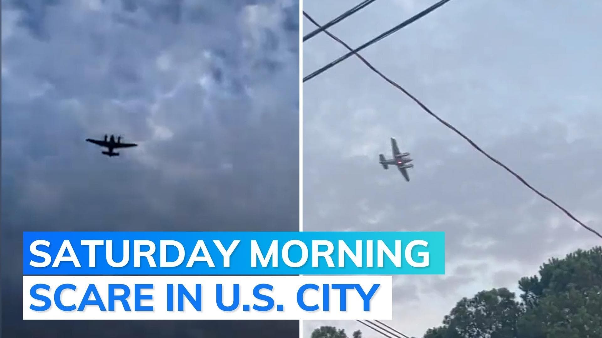 US: pilot threatening to crash into Walmart arrested after landing