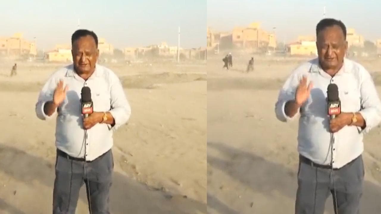 Pakistan reporter Chand Nawab is back, watch his report on Karachi's weather