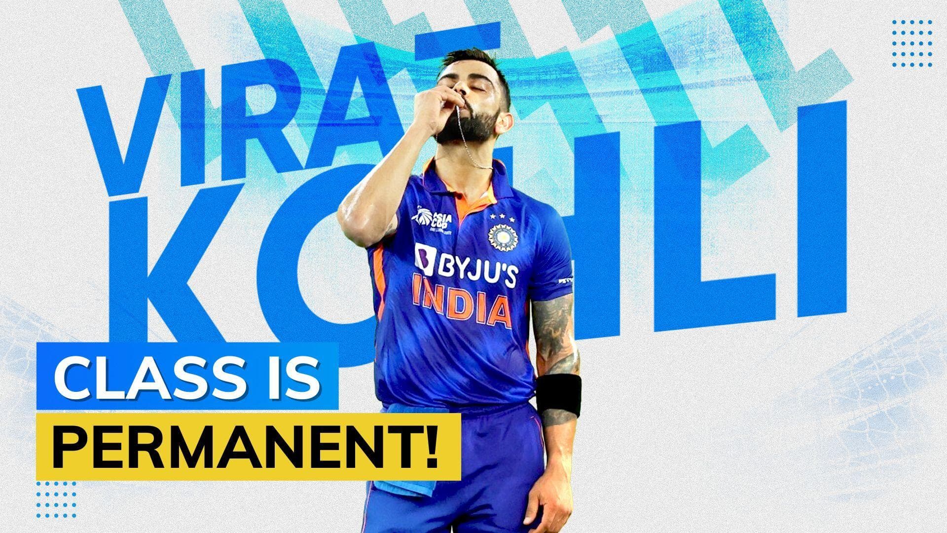 Asia Cup 2022: Virat Kohli finally gets the elusive hundred after almost 3-year wait!