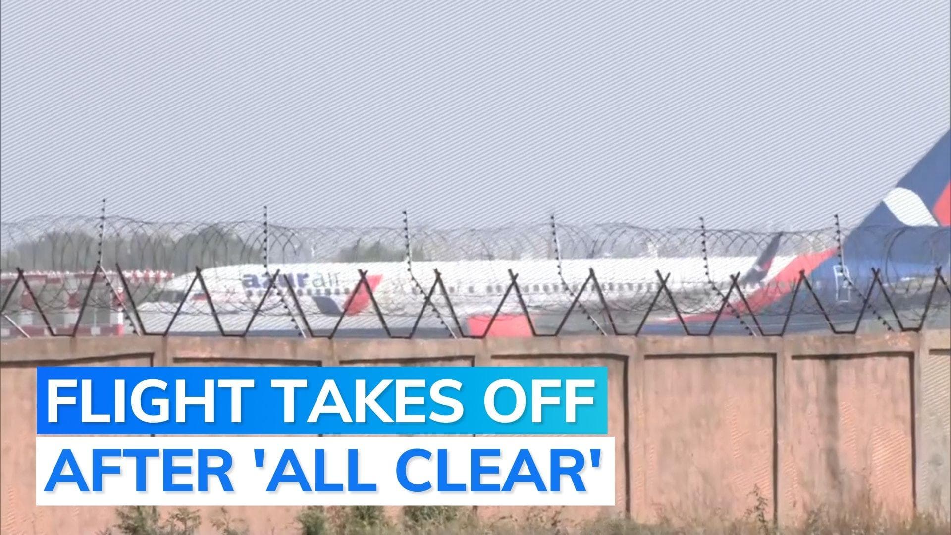 Watch: Moscow-Goa flight takes off after bomb threat found to be hoax