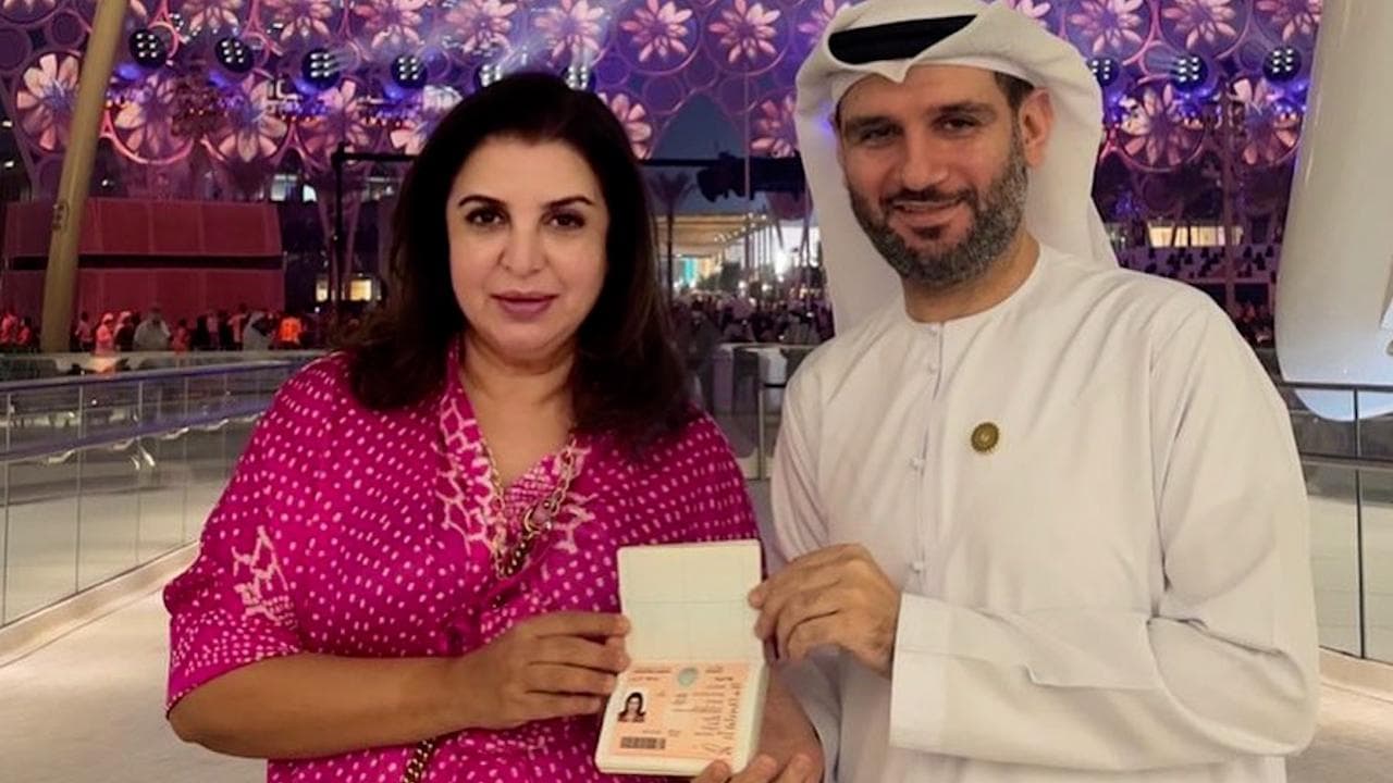 फिल्ममेकर Farah Khan को मिला यूएई का गोल्डन वीजा, फिल्मों में शानदार योगदान पर मिला सम्मान