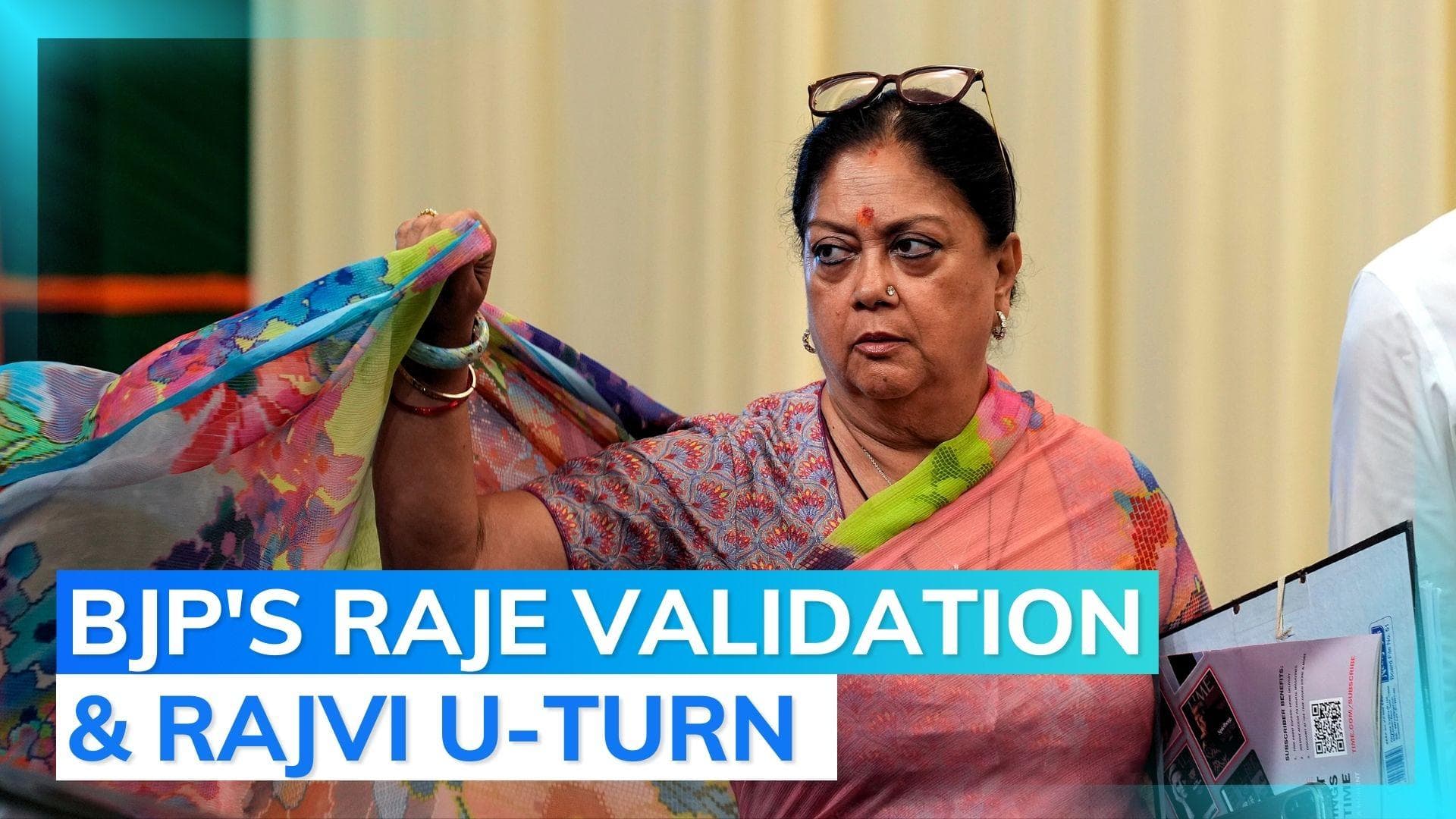 Rajasthan polls: BJP names Vasundhara Raje, fuming Rajvi in new candidate list