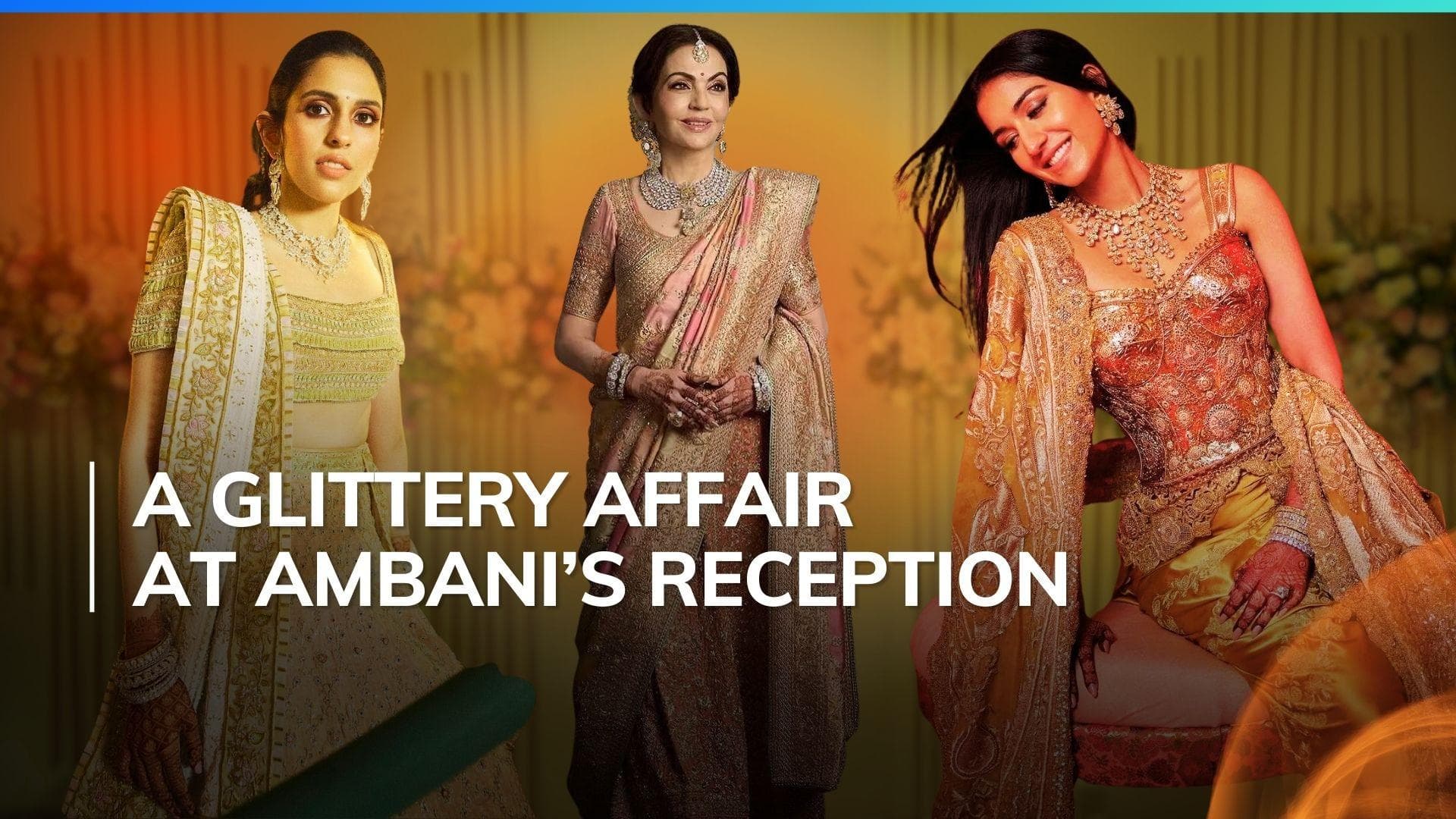 Ambanis steal the show with dazzling ensembles at Anant-Radhika's 'Mangal Utsav' ceremony | Watch