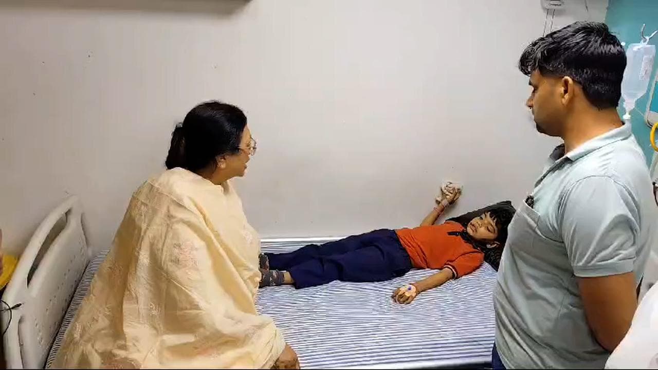 Haryana accident: Education minister Seema Trikha meet injured students