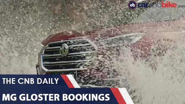 MG Gloster SUV Bookings
