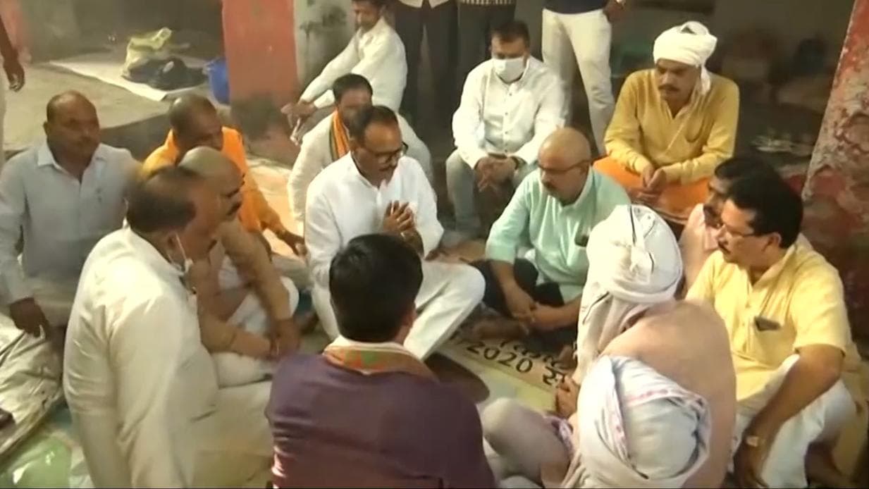 First BJP leader visits Lakhimpur, leaves without meeting farmers' families