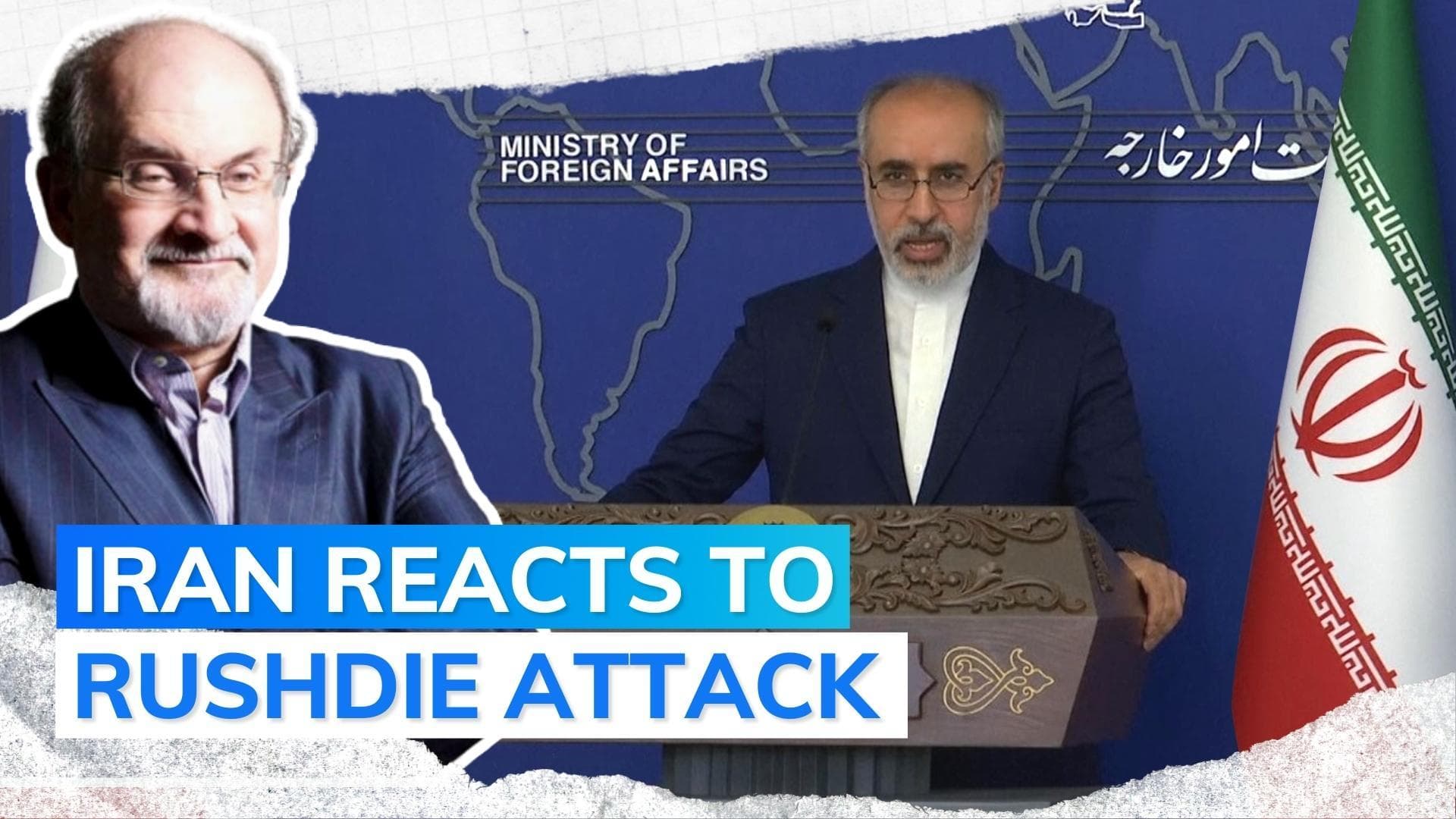 Iran claims 'no role' in Salman Rushdie attack, says 'don't accuse us'