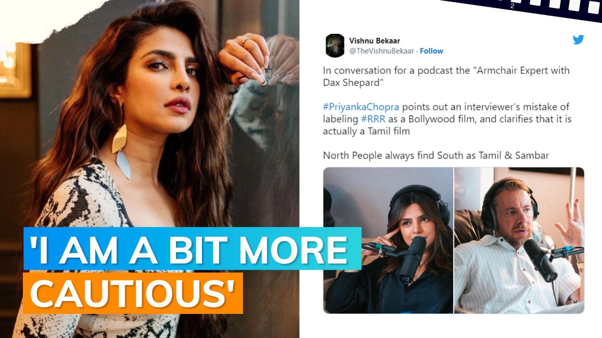 Priyanka Chopra on being trolled for calling ‘RRR’ Tamil film: ‘People try to find a mistake in anything'