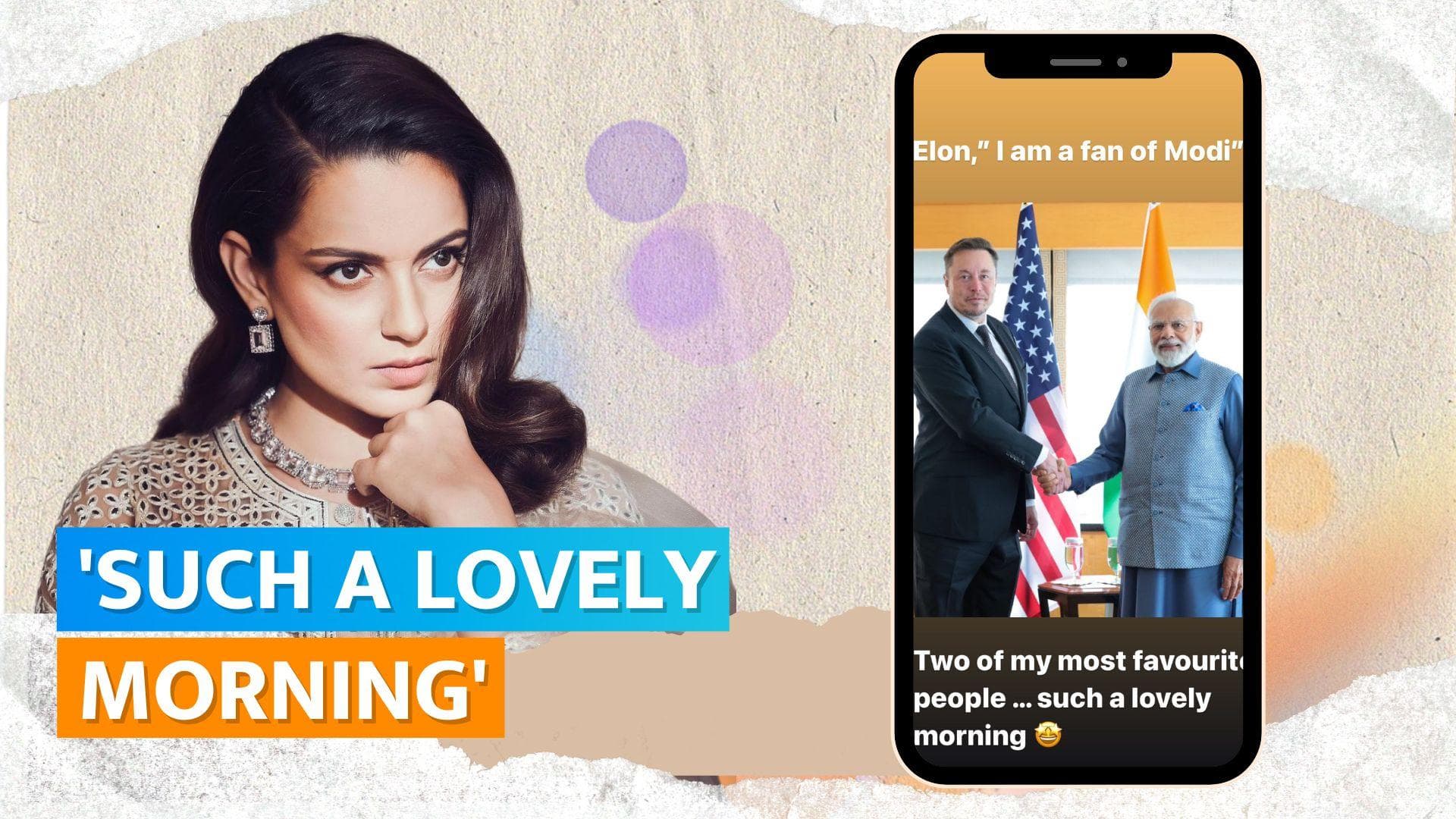 PM Modi meets Elon Musk in US: Kangana calls them her ‘most favourite people’; see post