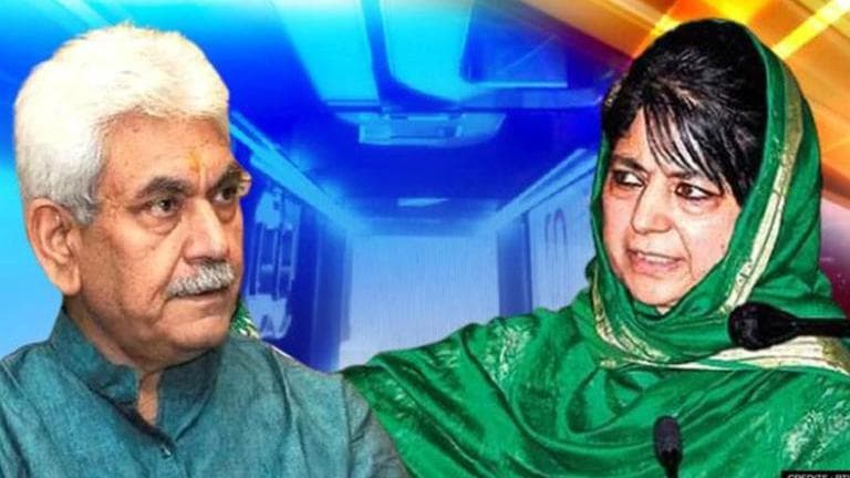 आतंकियों को LG मनोज सिन्हा का अल्टीमेटम, बोले- हिसाब होगा चुकता, महबूबा ने केंद्र को घेरा