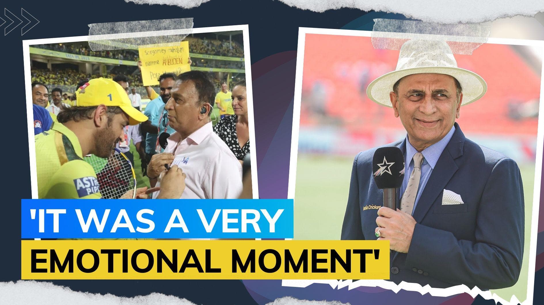 TATA IPL 2023: Sunil Gavaskar opens up on prompt decision to take MS Dhoni's autograph on shirt