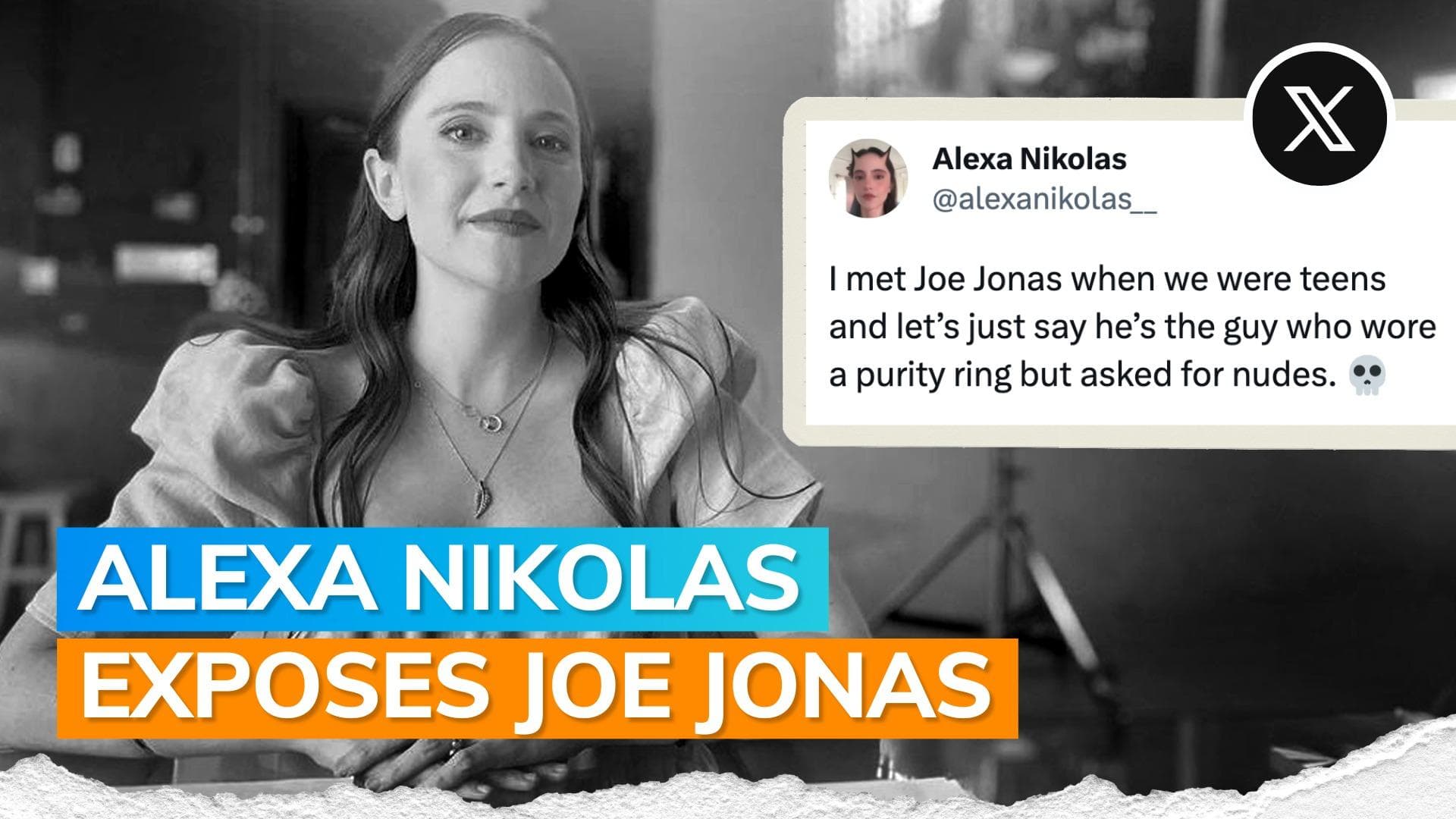 Joe Jonas accused of asking for nudes as a teen; here's what Nickelodeon star Alexa Nikolas has said