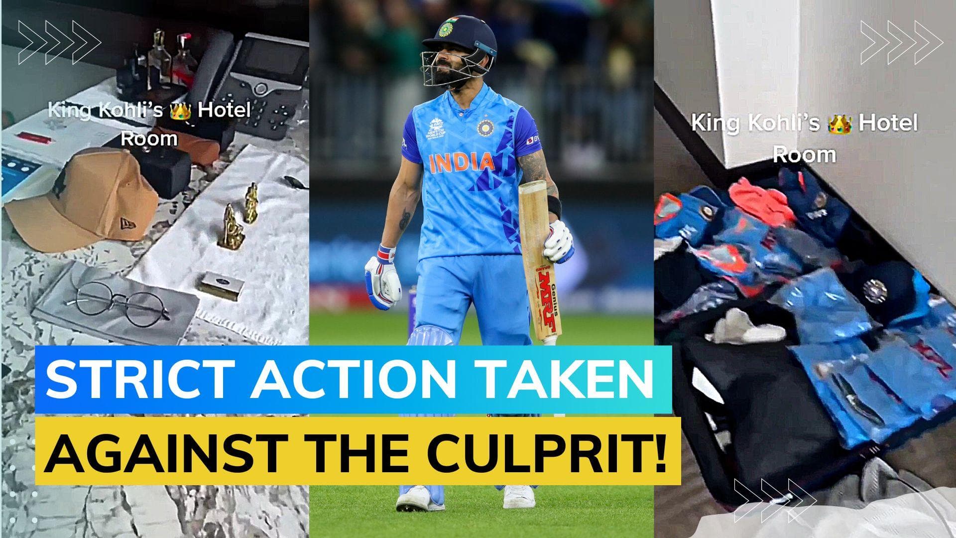 Virat Kohli hotel room viral video: Crown Perth fires staff, ICC issues a statement