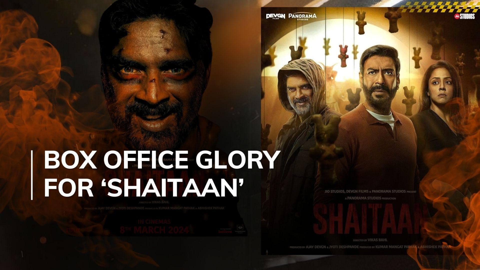 'Shaitaan' box office collection: Ajay Devgn-R Madhavan's film enters Rs 100 crore club 
