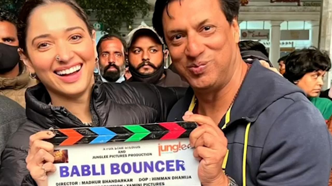 Tamannaah Bhatia wraps up the first schedule for Madhur Bhandarkar's Babli Bouncer