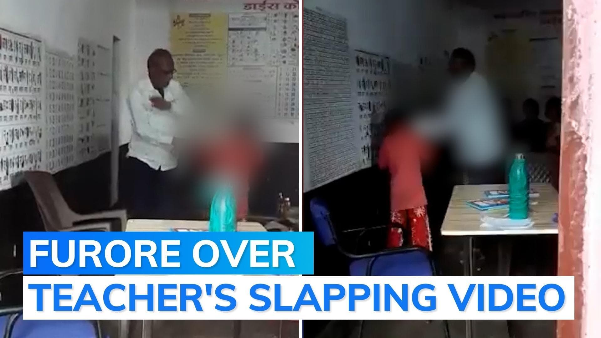 Video: teacher slaps girl at MP govt school, triggers outrage