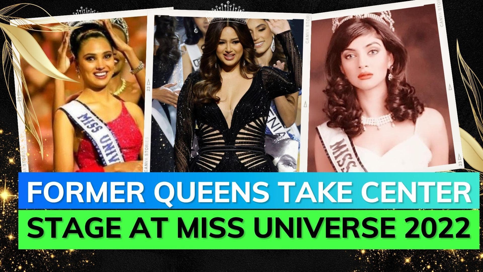 Miss Universe 2022: Harnaaz's sartorial ode to former Miss Universe Sushmita Sen and Lara Dutta