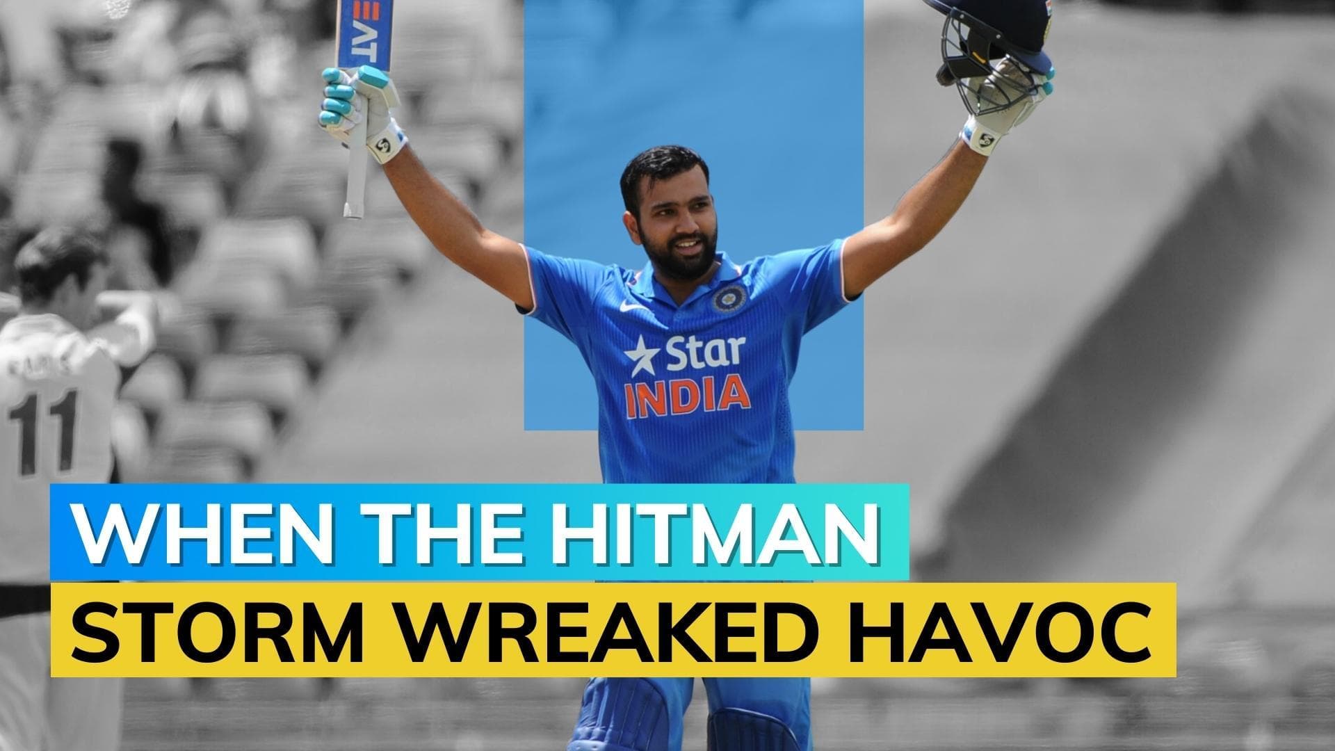 This day, that year: Rohit Sharma becomes the first player to smash 5 tons on an ODI World Cup