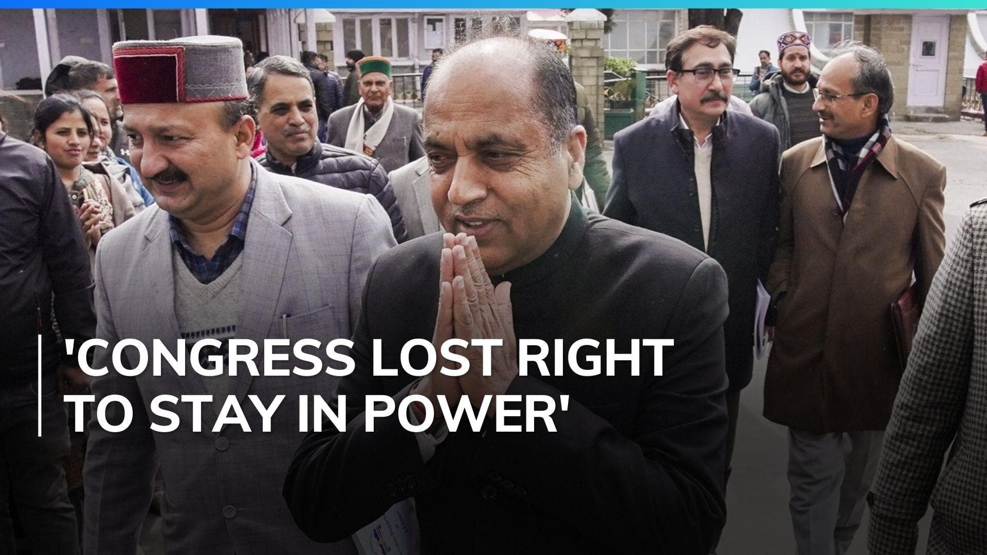 Himachal Leader of Opposition meets Governor day after BJP's Rajya Sabha sweep