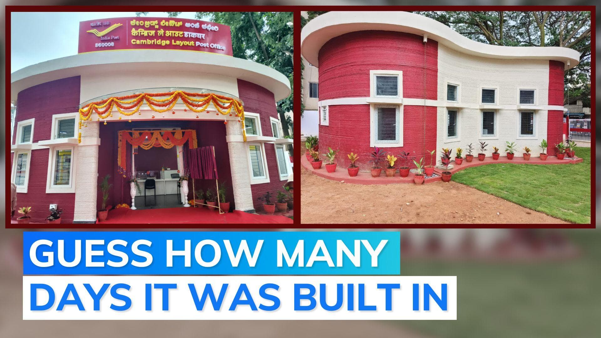 India’s first 3-D printed post office in Bengaluru: all you need to know