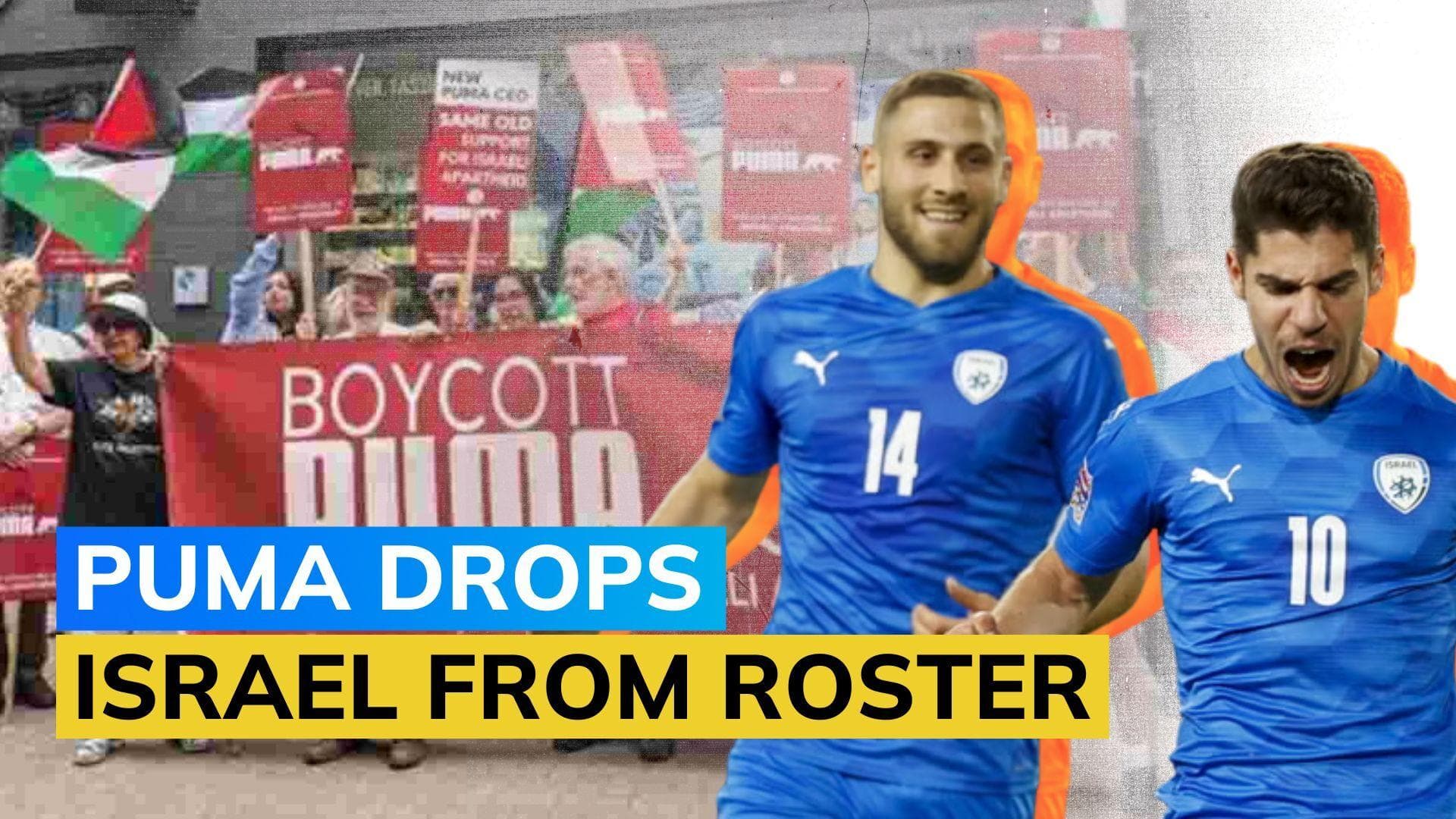 Puma to end sponsorship deal with Israel's national football team