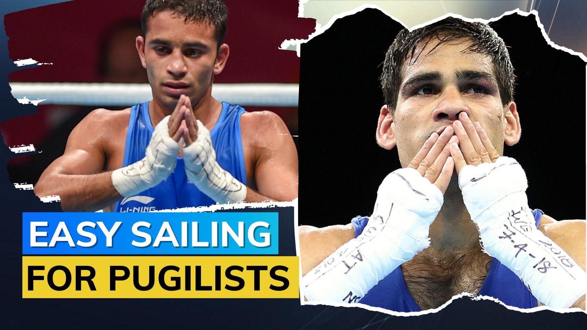 CWG: Boxers Amit Panghal & Mohd Hussamuddin advance to quarter-finals