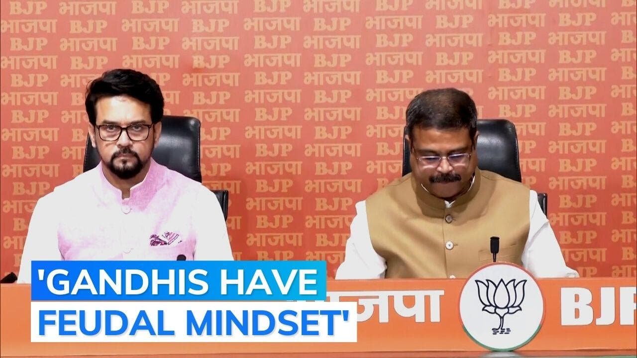 'Believed law did not apply to him', BJP hits out after Rahul Gandhi disqualification 