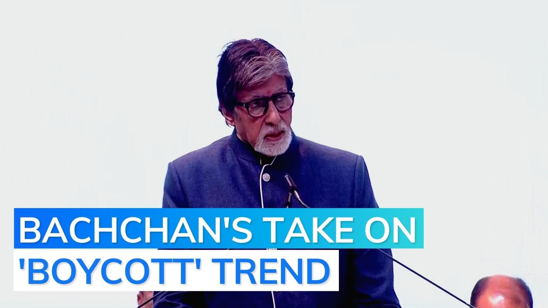 Watch: Amitabh Bachchan talks about freedom of speech and moral policing