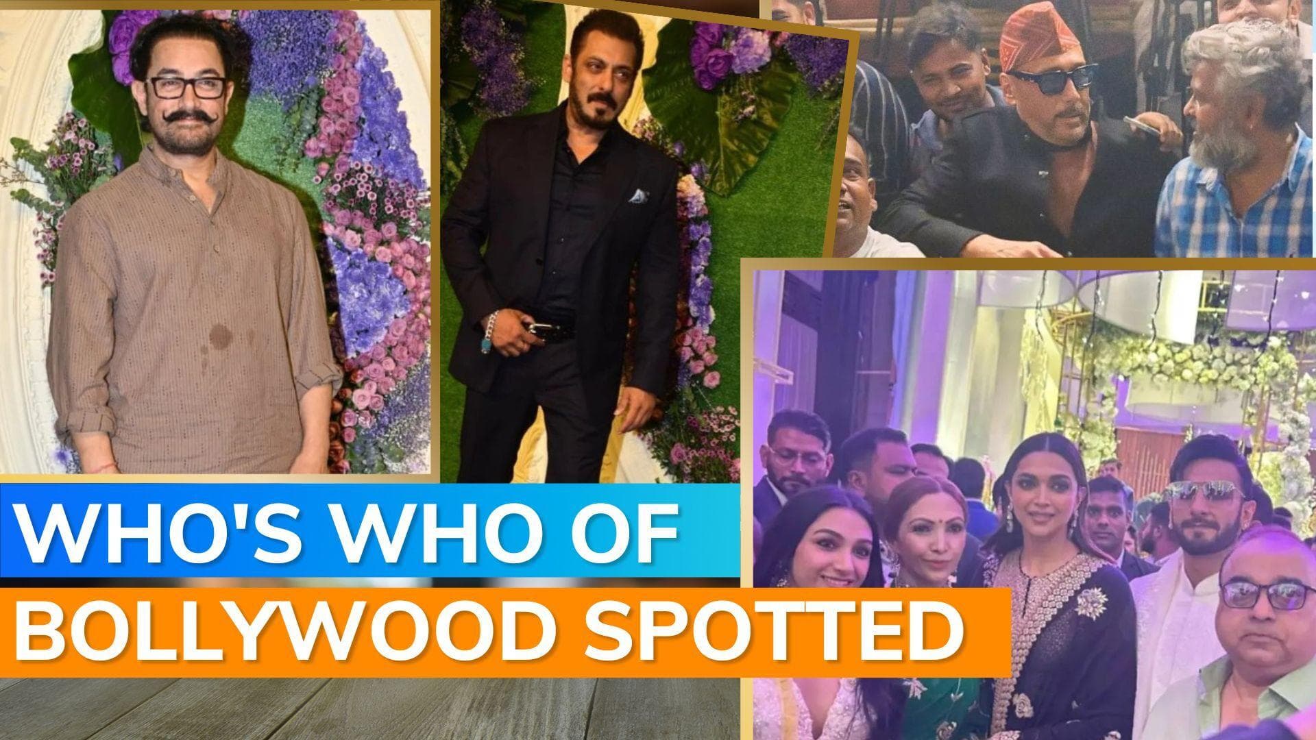 Karan Deol-Drisha Acharya wedding reception: Salman Khan, Aamir Khan and others turn up in style
