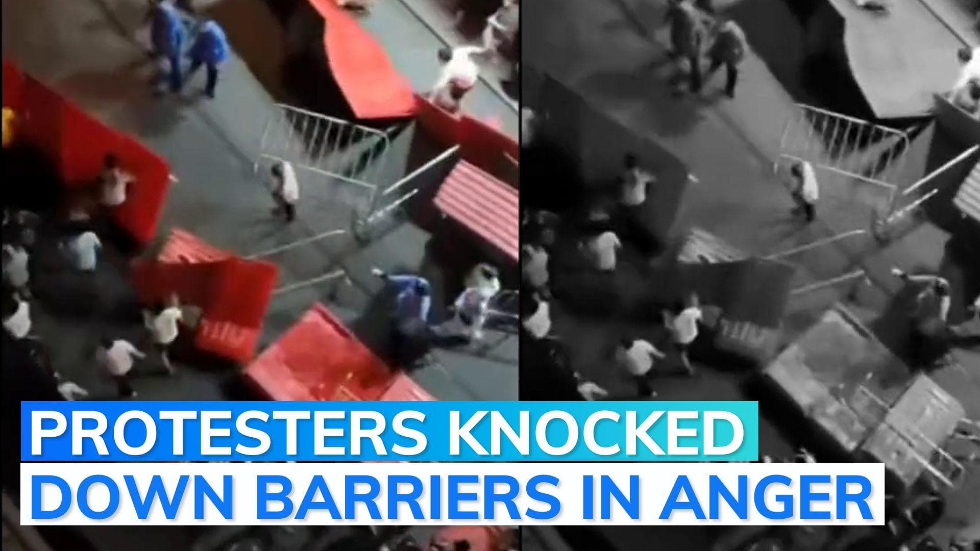 Video: COVID curbs trigger unrest in this Chinese city