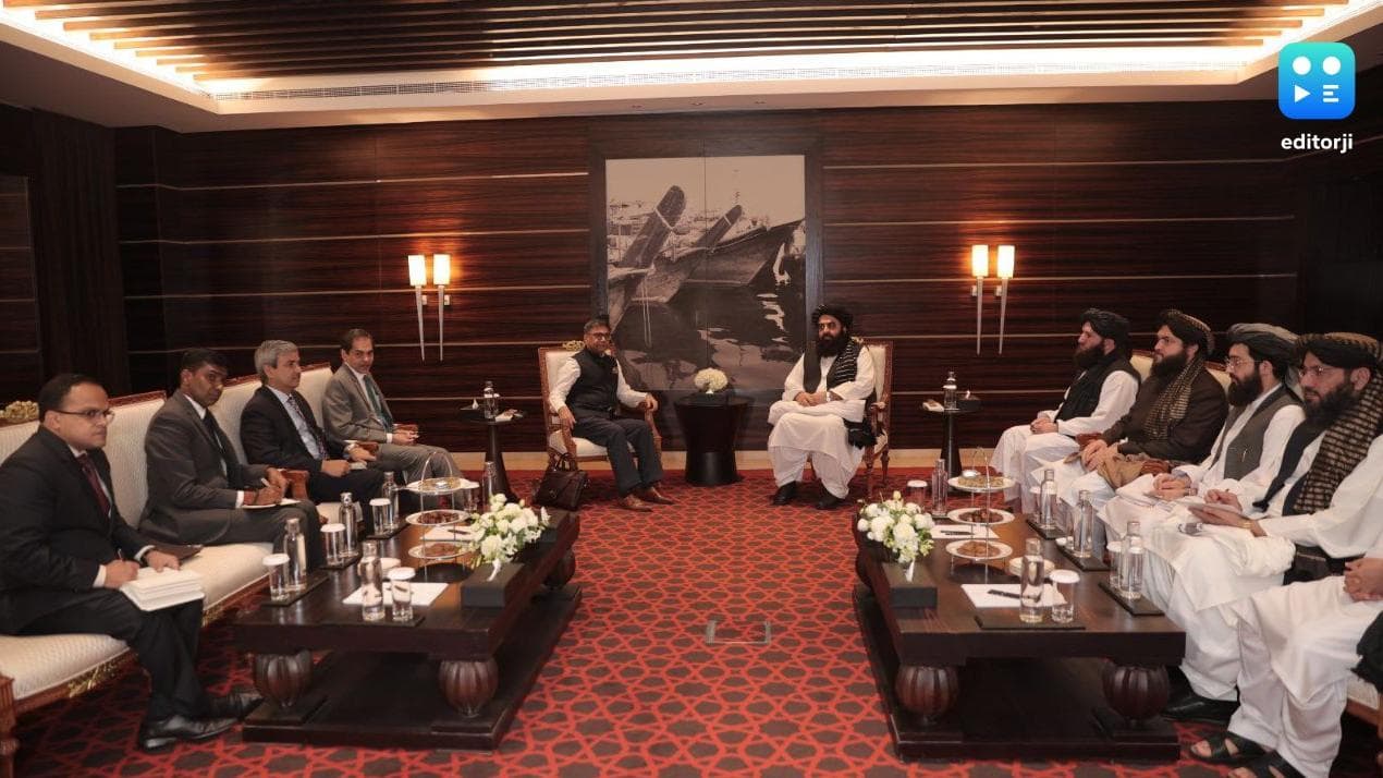 India and Afghan Taliban government hold crucial talks in Dubai