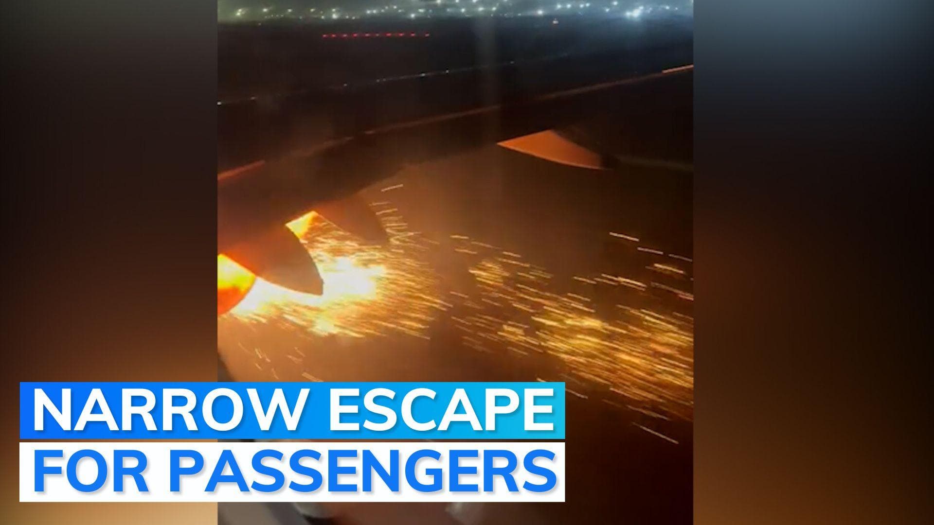 Video: IndiGo plane grounded at IGI airport after engine catches fire