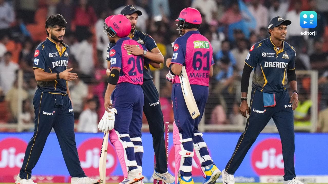 IPL 2025: Sudharsan shines as Gujarat Titans thrash Rajasthan Royals
