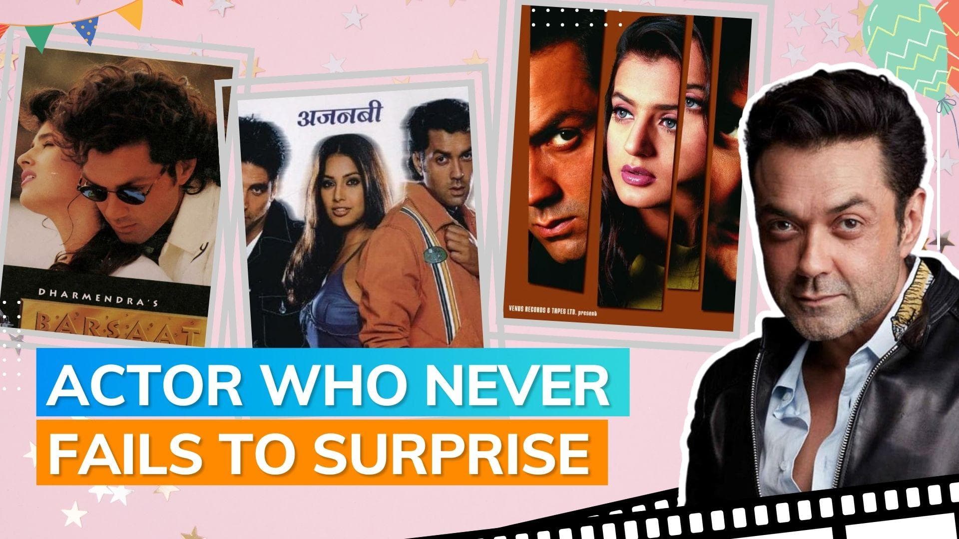 Happy Birthday Bobby Deol: A look at the actor’s career graph