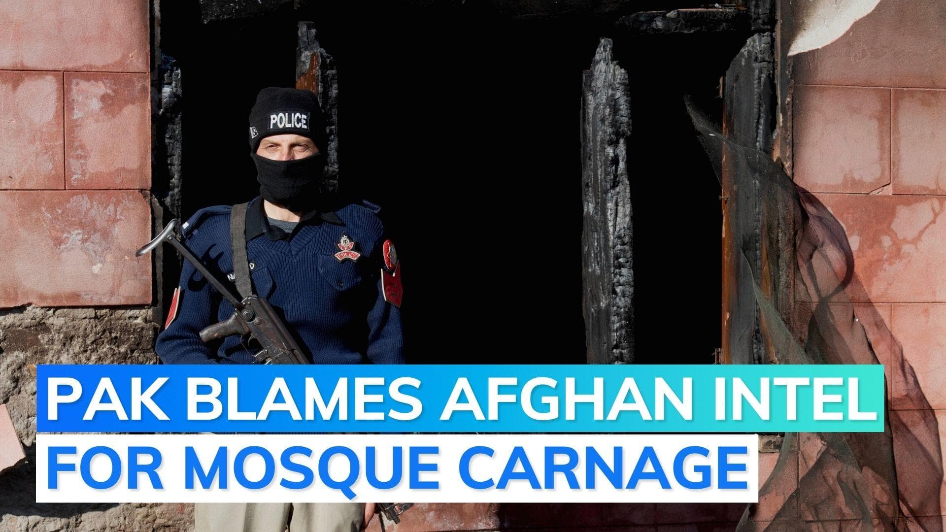 Plot to target a highly secure Peshawar mosque hatched in Afghanistan: Pakistan officials