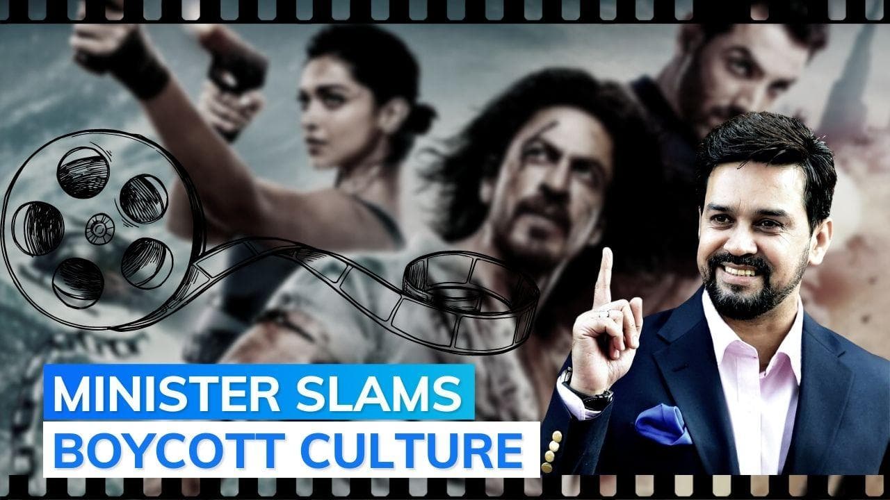 Amid protests against 'Pathaan', minister Anurag Thakur says boycott culture vitiates atmosphere
