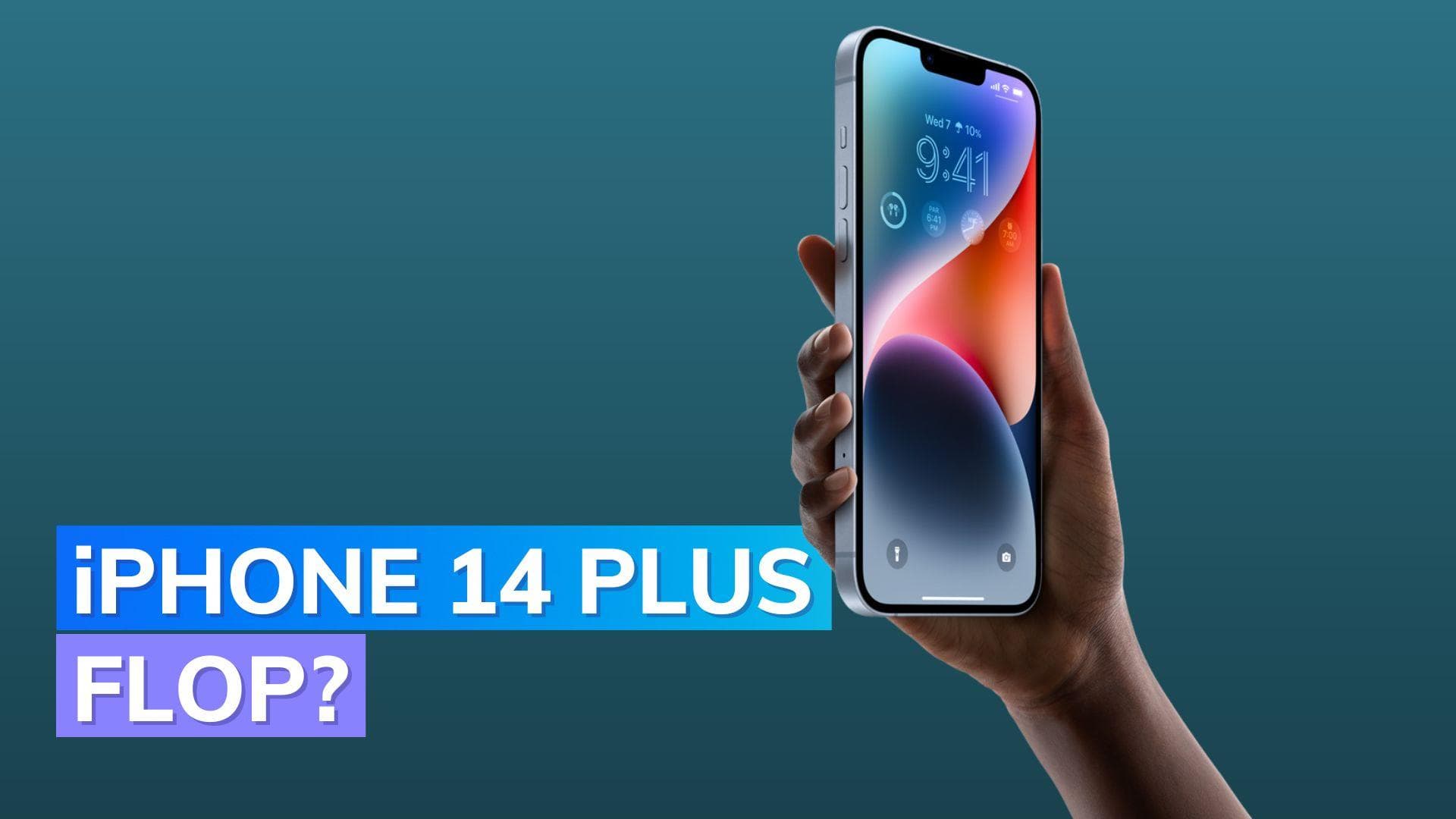 iPhone 14 Plus is reportedly not selling well