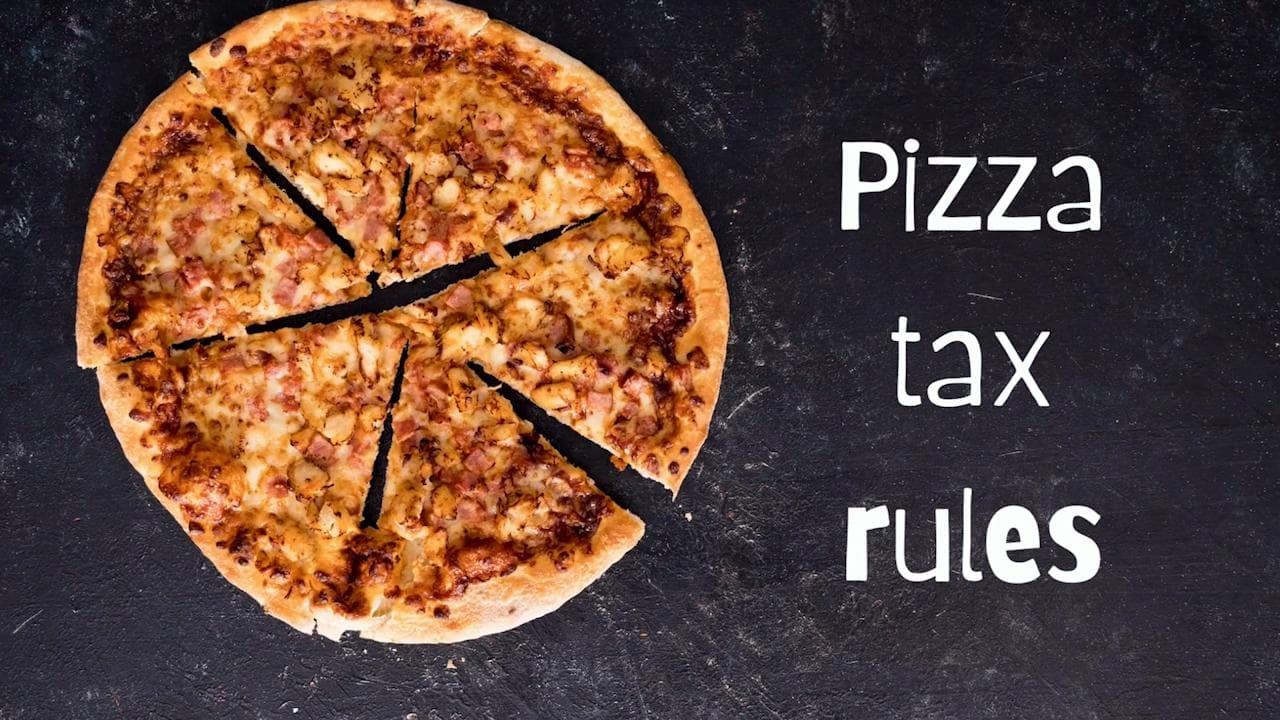 Extra slice of tax for pizza toppings! Here is why