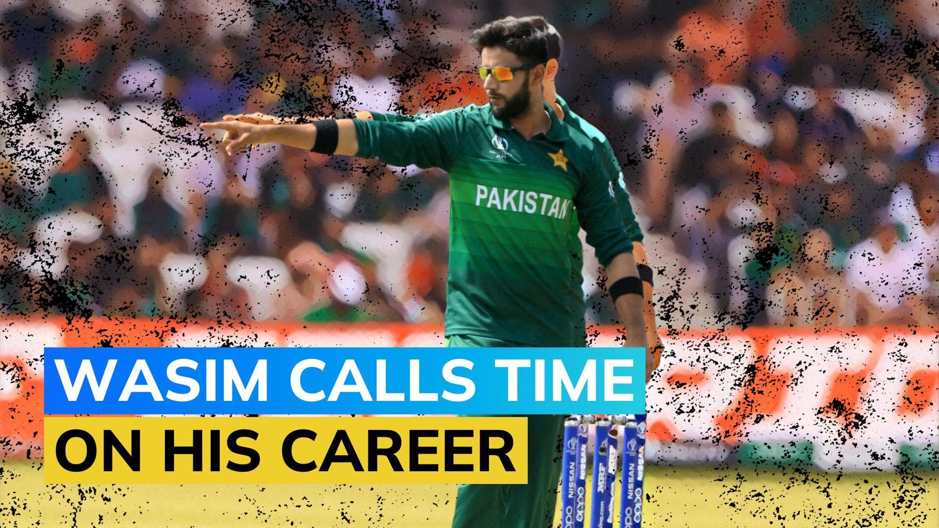Pakistan's Imad Wasim retires from international cricket 