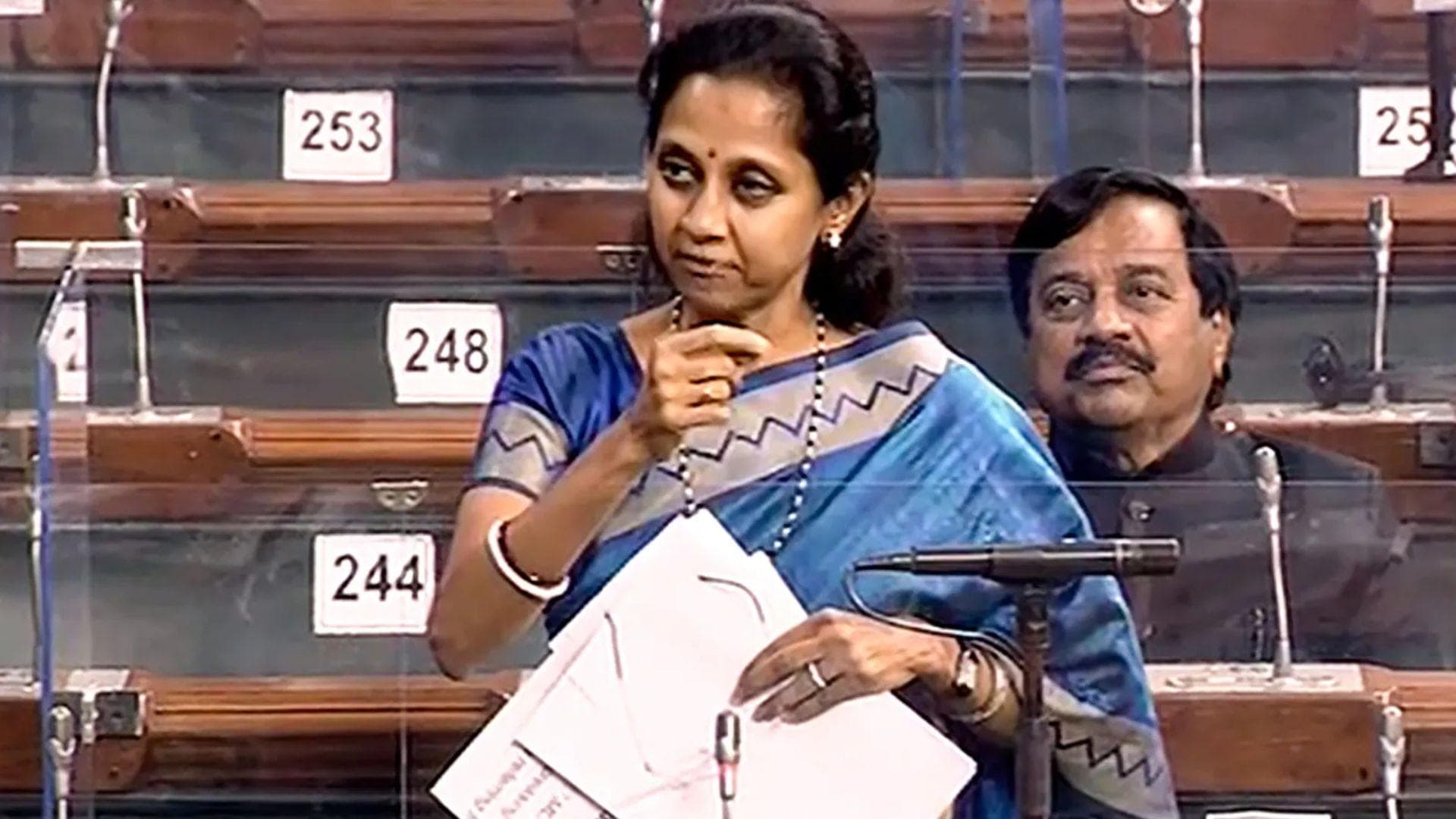 No-confidence debate | Supriya Sule: BJP toppled 9 state govts in 9 years