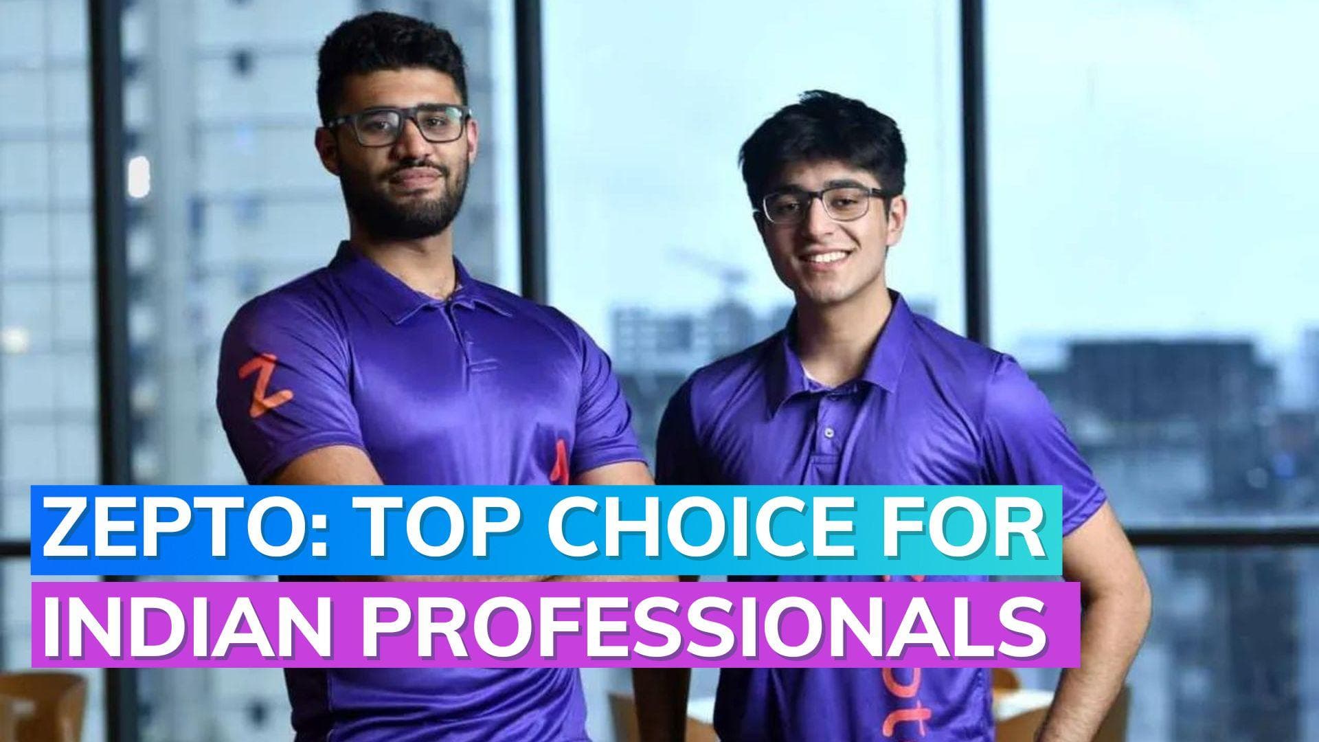 Zepto becomes LinkedIn's list for Indian startup professionals