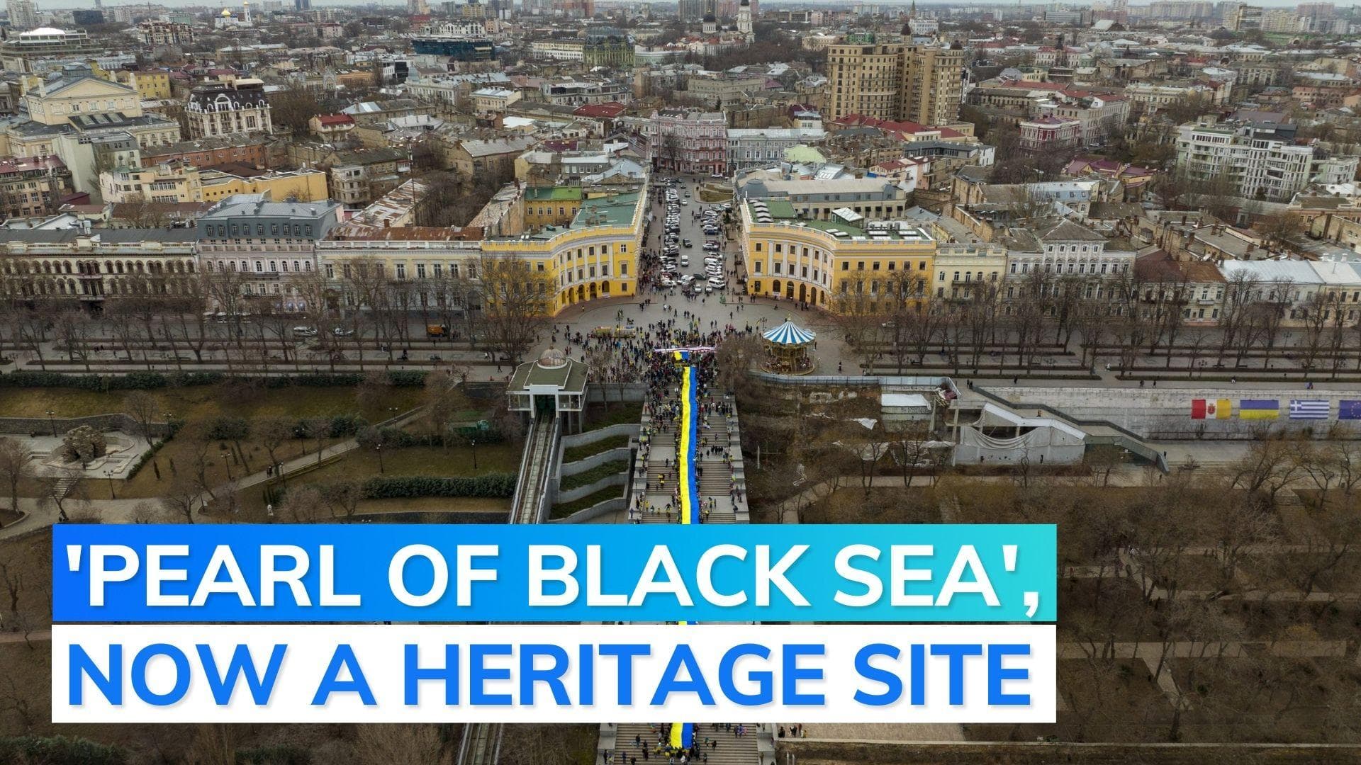 Ukraine's Odessa wins UNESCO status despite Russia opposition