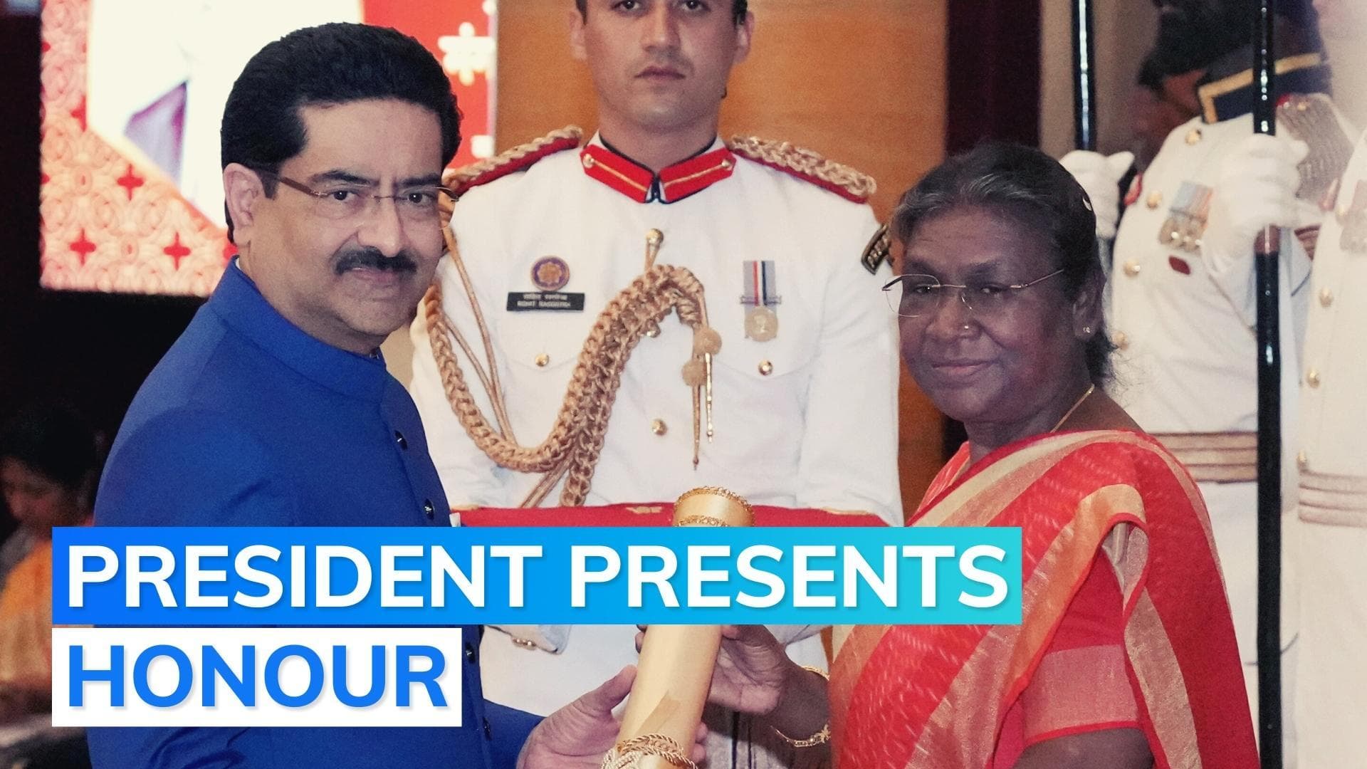 Former K'taka CM S M Krishna, industrialist Kumar Mangalam Birla conferred Padma awards