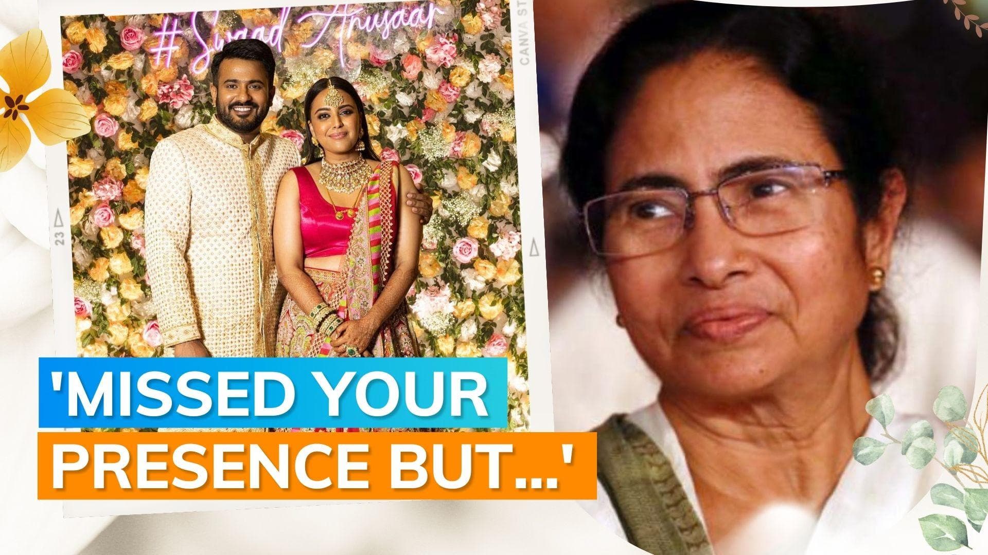 Mamata Banerjee congratulates Swara Bhasker on wedding; actor says 'we missed your presence'