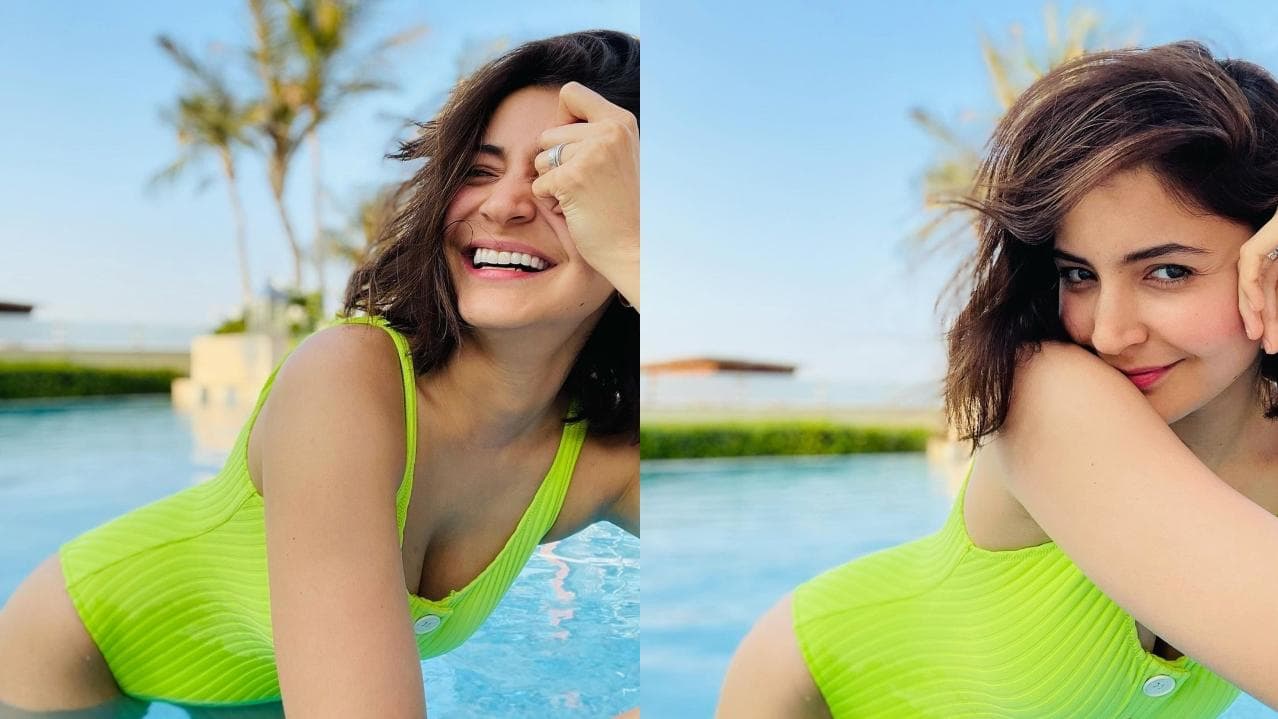Anushka Sharma ने पूल में मोनोकनी पहन शेयर की ग्लैमरस तस्वीरें, पति विराट कोहली ने किया स्पेशल कमेंट 