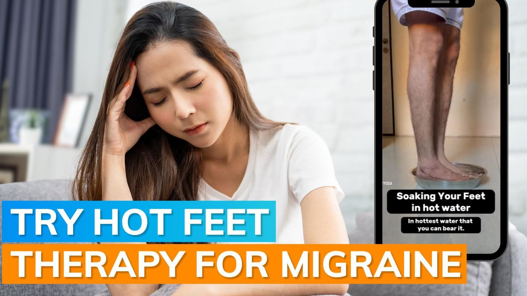 Say goodbye to migraine and headache with this simple and effective remedy shared by yoga expert